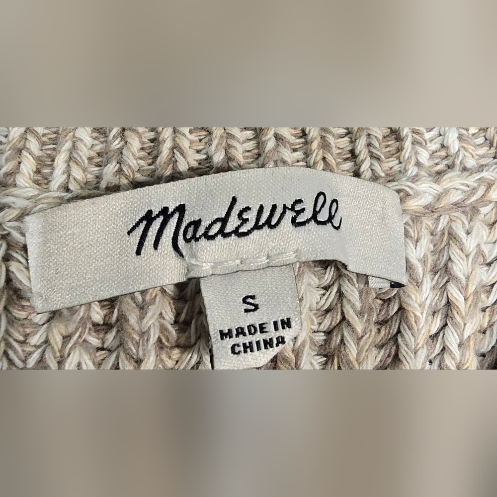 Madewell Sleeveless Knit Sweater Tank Size Small - Picture 2 of 5